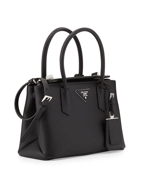 prada twin bag black